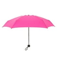 thumbnail image 1 of Mini Folding Travel Umbrella for Rain with Anti-UV Protection Lightweight Small Compact Umbrella for Backpack and Purse Ideal Travel Umbrella for Women and Girls Pink, 1 of 3