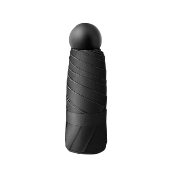 Mini Folding Umbrella Compact Travel Umbrella, UPF 50+ Sun Protection Windproof Rain Umbrella for Commuters Students