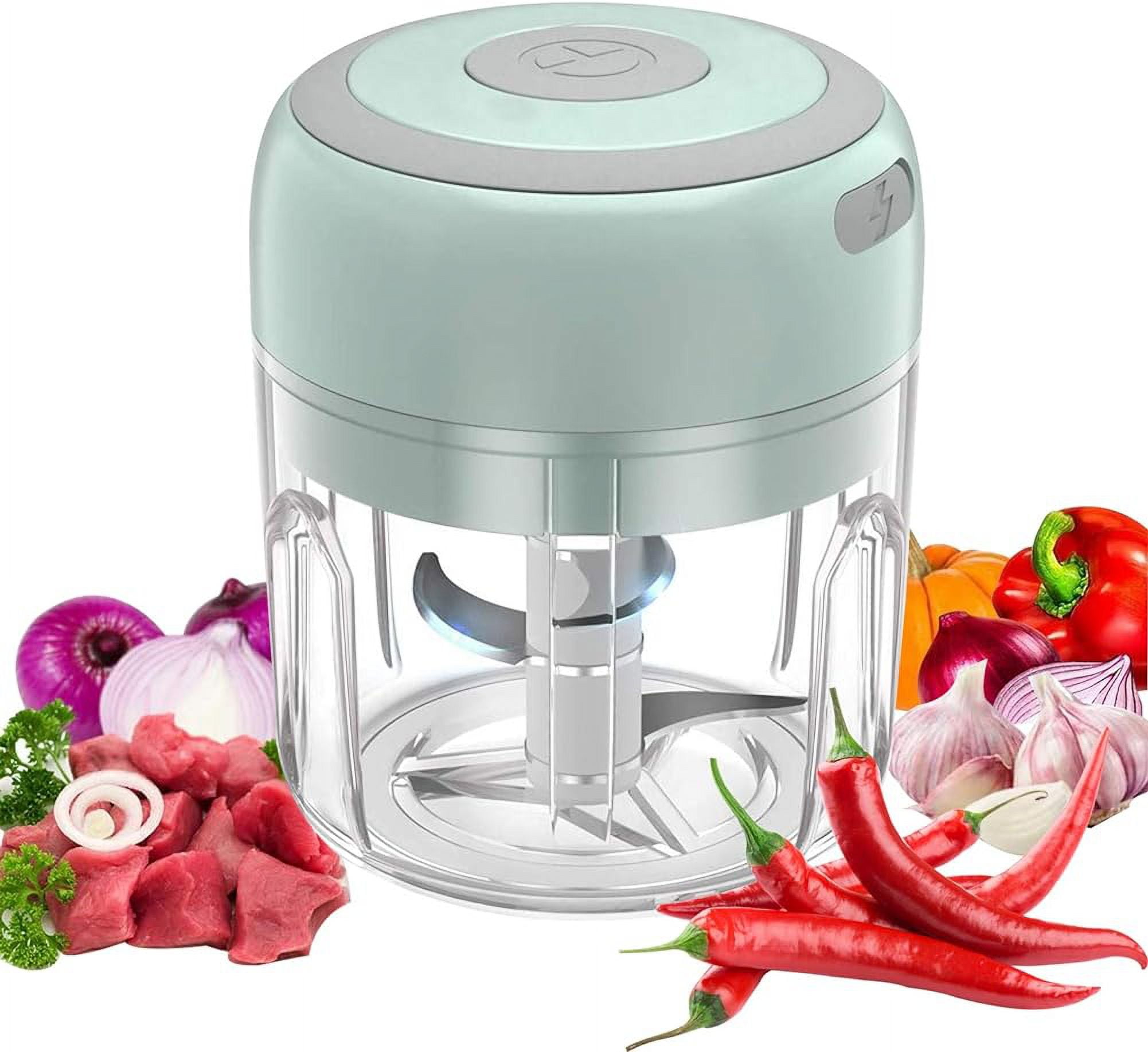 Mini Food Chopper Electric Kitchen Food Processor and Blender. USB