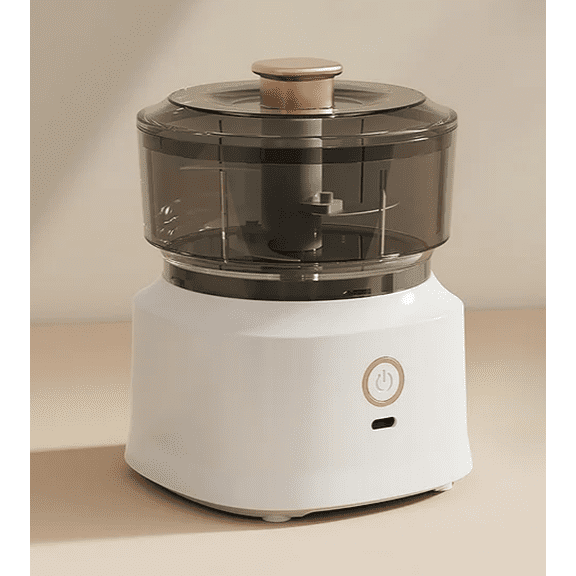 Mini Food Chopper with Meat Grinder & Vegetable Cutter, Rechargeable Electric Garlic Chopper with Powerful Copper Motor, One-Key Operation, Detachable Parts for Easy Cleaning, Compact Kitchen Gadget