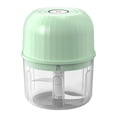 thumbnail image 1 of Mini Food Chopper, Model Type-c Rechargeable Food Processor Electric, Garlic Crusher, Onion Chopper, Portable Mini Food Processor for Vegetable Electric Garlic Chopper Light Green 4.4*3.6*3.6 In, 1 of 9
