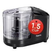 Mini Food Chopper – Small Electric Food Processor, 350ml Compact Vegetable Blender, Removable bowl, lid & blade, Simple one-button operation, 100W