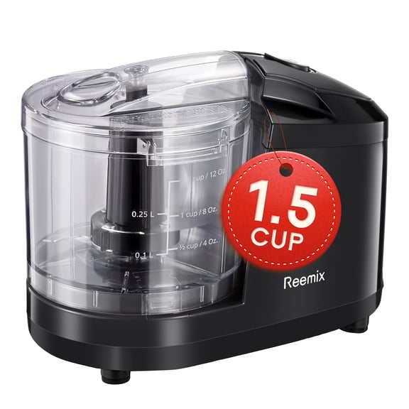 Mini Food Chopper Small Electric Food Processor, 350ml Compact Vegetable Blender, Removable bowl, lid & blade, Simple one-button operation, 100W
