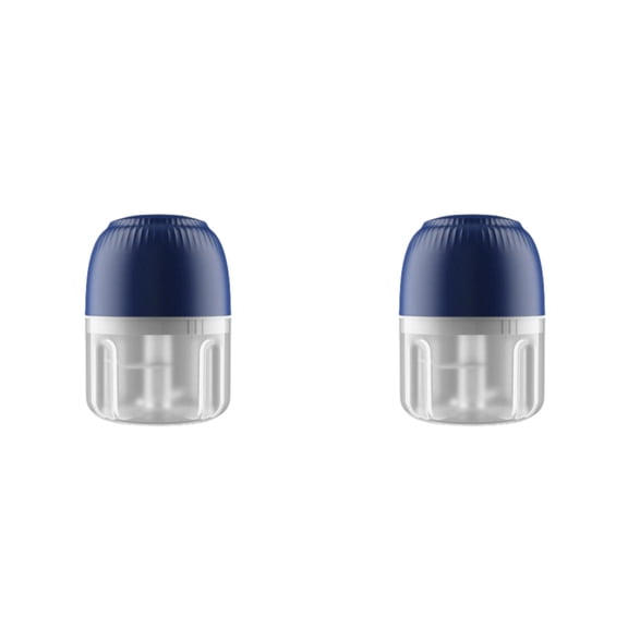 Mini Food Processor Time 250ml Capacity 3 Leaf Sports Cup Energy Saving Deep Wide Bottle Mouth Onion Garlic For Kitchen Use