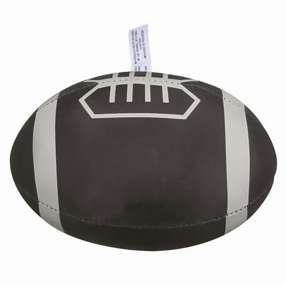 Mini Football - Black with Grey Laces
