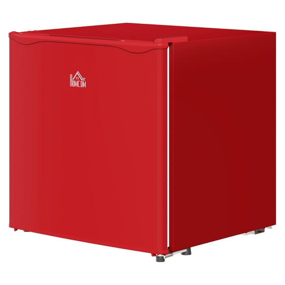 Mini Freezer 1.1 Cu.Ft, Compact Upright Freezer Red, Removable Shelf, Adjustable Temp, Dorm Office RV Apartment