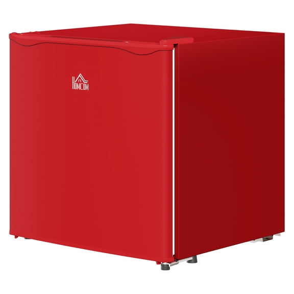 Mini Freezer 1.1 Cu.Ft, Compact Upright Freezer with Removable Shelf, Small Freezer for Apartment, Dorm, Office, Red