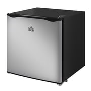 Mini Freezer 1.1 Cu.Ft Countertop, Compact Upright Freezer with Removable Shelf, Silver - Ideal for Dorm, Office, RV