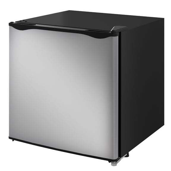 Mini Freezer 1.1 Cu.Ft Countertop, Compact Upright Freezer with Removable Shelf, Silver - Small Freezer for Apartment, Dorm, Office, RV