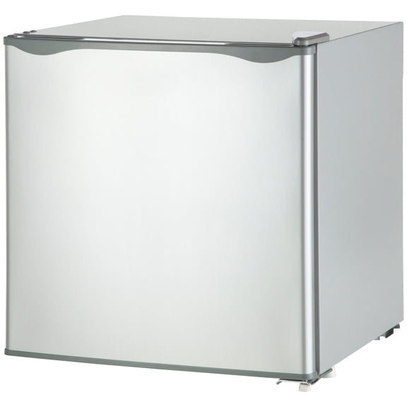 Mini Freezer 1.1 Cu.Ft Countertop, Compact Upright Freezer with Shelves - Gray