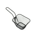 thumbnail image 1 of Mini French Fries Basket Chicken Nuggets Frying Basket Food Tableware Small Frying Basket Snack Basket Wholesale(Black), 1 of 6