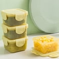 thumbnail image 1 of Mini Fresh-Keeping Box, Reusable Food Storage Containers, Salad Dressing Container, Food Grade Thick Sealed Baby Food Box Children's Home Storage Box jam Packaging Box, 1 of 6