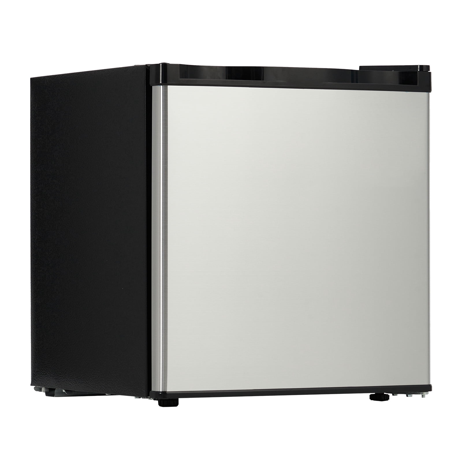 Mini Fridge with Adjustable Thermostat – Single or Double Door Compact Refrigerator with Freezer, Removable Glass Shelves – Small Fridge for Bedroom, Dorm, Office