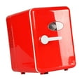 thumbnail image 1 of Mini Fridge Beverage Fridge Compact Refrigerator for Food Snacks Cosmetics Red, 1 of 8