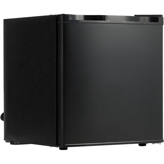 Mini Fridge with Freezer, 1.6 Cu.Ft Mini Refrigerator with Adjustable Thermostat, Removable Glass Shelves, Compact Refrigerator for Apartment Bedroom Dorm Office