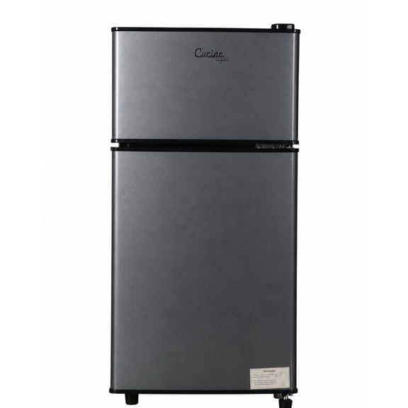 Mini Fridge Freezer, 2.9 Cu.Ft 2 Door Small Refrigeratorwith 7 Temperature Control Freezer Fridge for Office, Kitchen and Apartment, Dorm