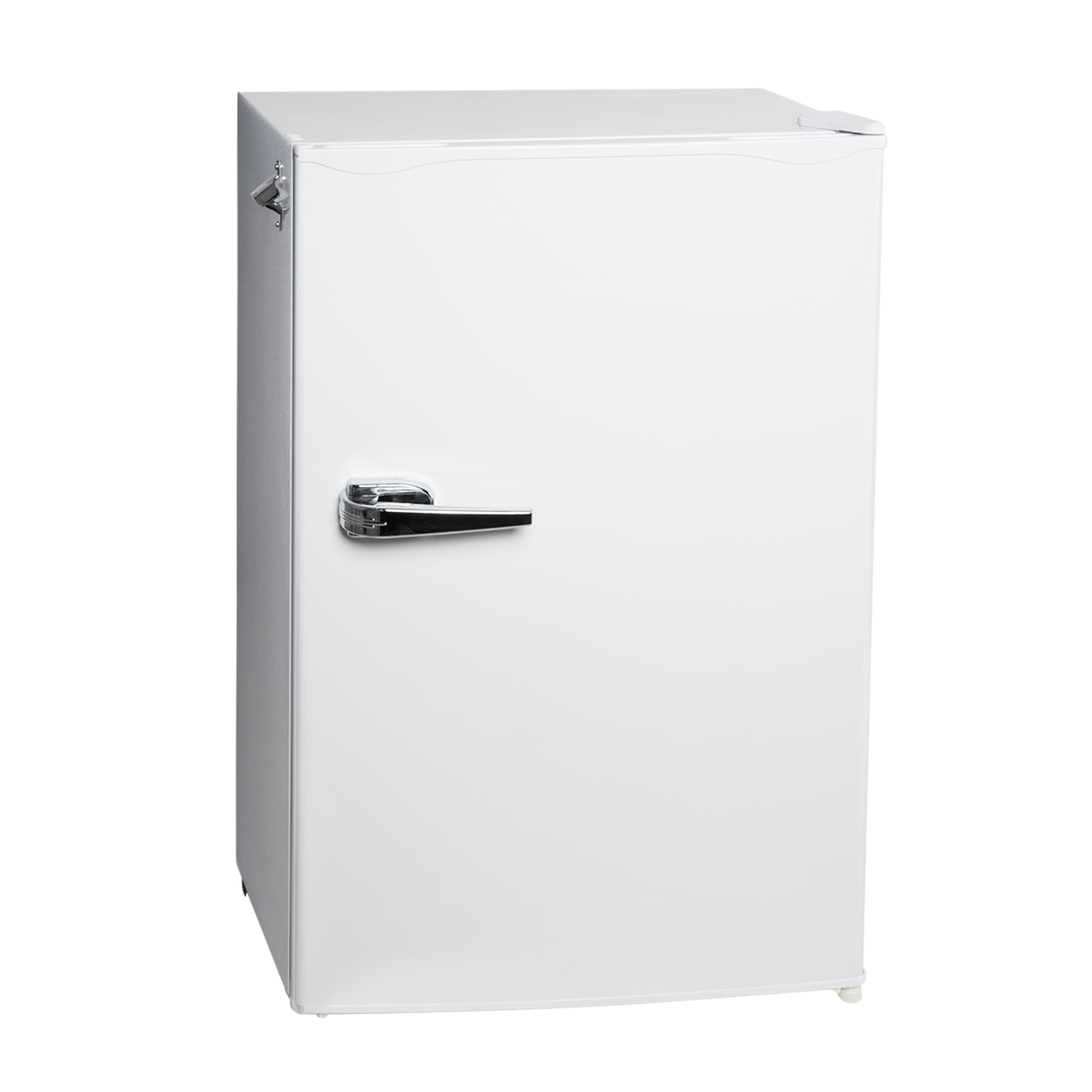 3.2 Cu.Ft Mini Refrigerator w/ 2-Reversible Door & Movable Glass Shelves