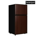 Mini Fridge with Freezer, 3.2 cuft Small Refrigerator, 7 Adjustable