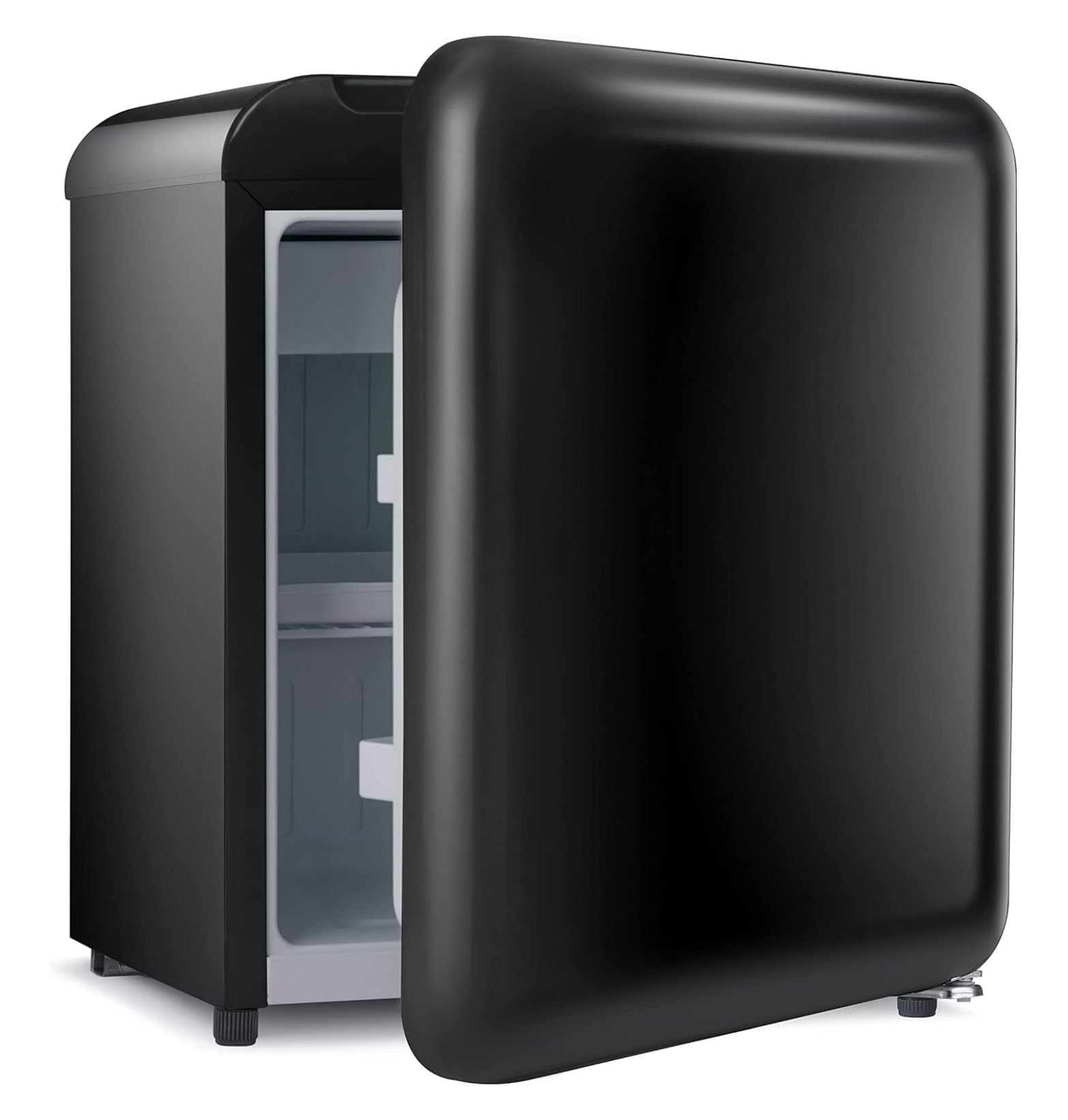 Mini Fridge with Freezer, Refrigerator w/Adjustable Thermostat ...