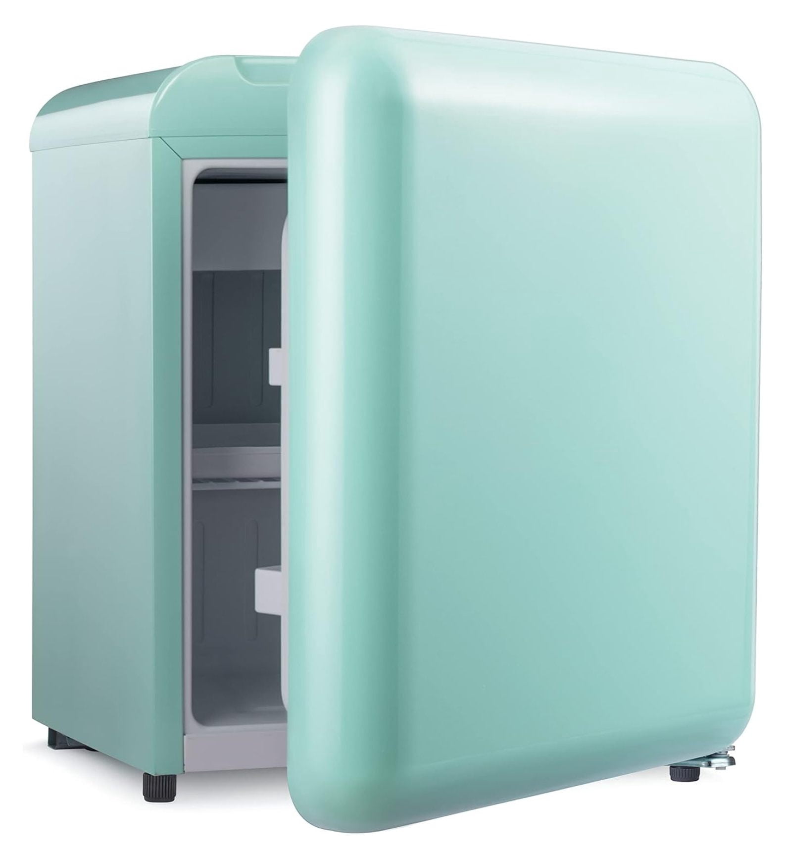 Mini Fridge with Freezer, Refrigerator w/Adjustable Thermostat ...