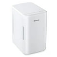 thumbnail image 1 of Mini Fridge Portable, Compact Refrigerator, 6L Capacity, Personal Cooler One Door, White, 1 of 9