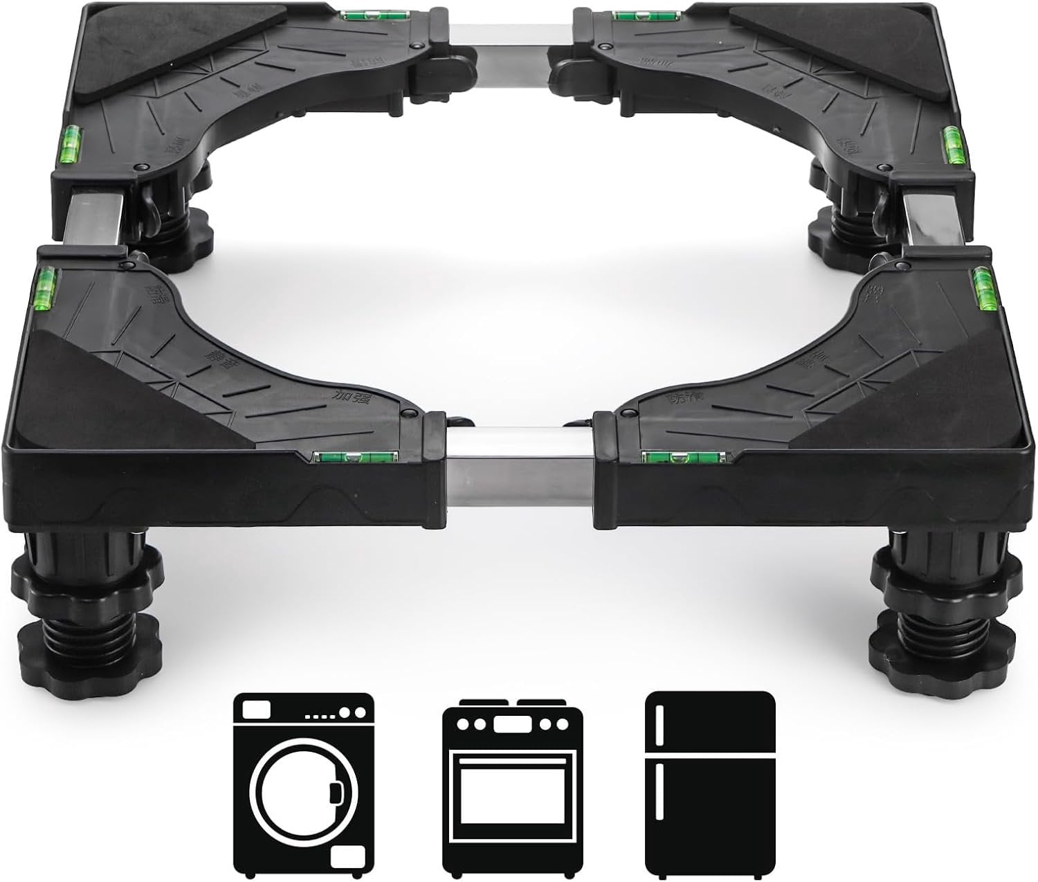 Mini Fridge Stand with 4 , Universal Refrigerator Stand Riser ...