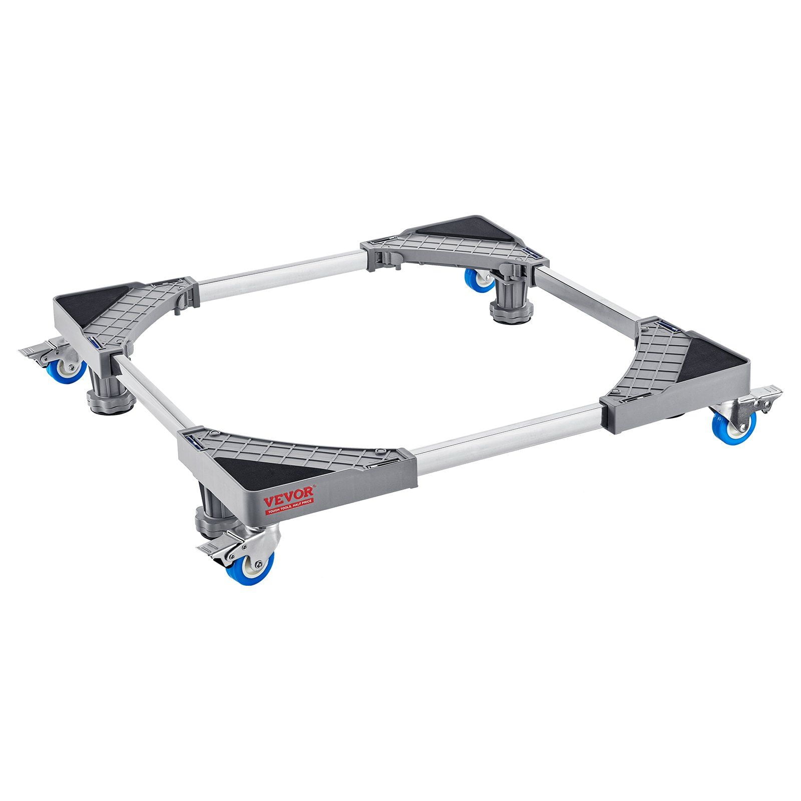 Mini Fridge Stand 400 lbs Load 4 Strong Feet 4 Locking Swivel Wheels Universal Mobile Base for Washer Dryer Washing Machine and Refrigerator