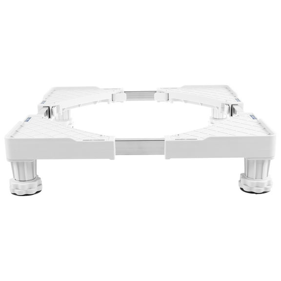 Mini Fridge Stand Adjustable Washer and Dryer Pedestal Lower Noise Washing Machine Stand with Anti Vibration Pads Heavy Duty Refrigerator Stand with 4 Strong Feet for Home Appliance