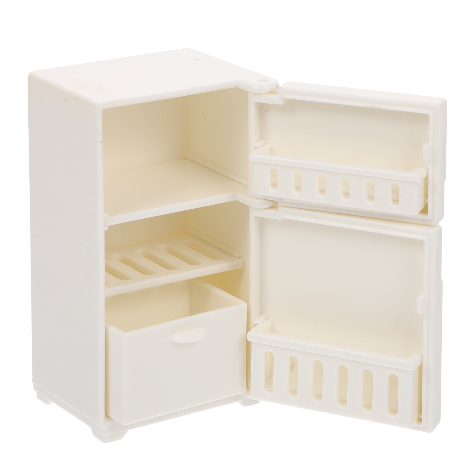 Mini Fridge for Kids Miniature Fridges Refrigerator Model Nativity