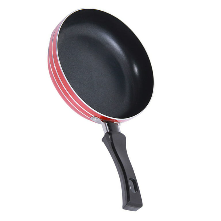Mini Fried Eggs Saucepan Small Frying Pan Flat Non-Stick Cookware Roasting Pans (Random Color), Size: 24.5, Other