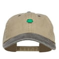 thumbnail image 1 of Mini Frog Embroidered Washed Cap - Khaki Black OSFM, 1 of 5