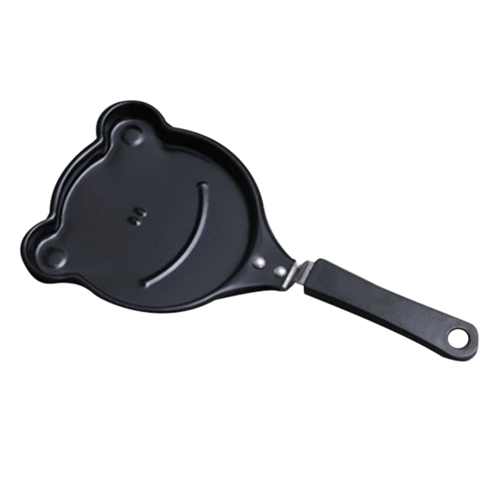 1pc, Nonstick Frying Pan (7.78''/8.26''), Heart Or Frog Shaped Skillet,  Sectional Egg Fry Pan, Pancake Pan, For Gas S… in 2023