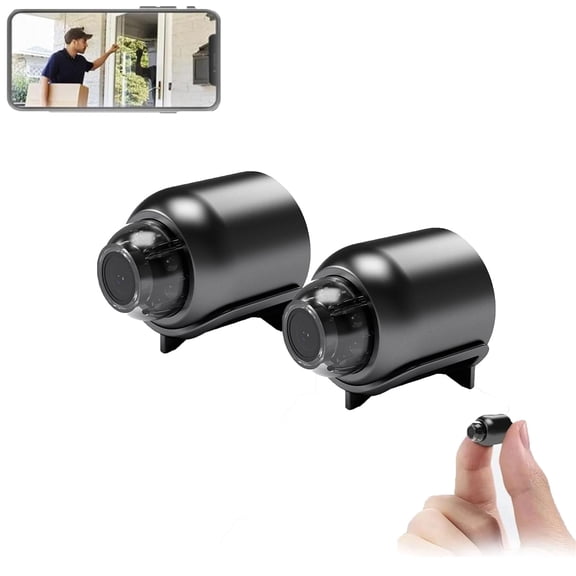 Mini Full HD 4k Security Camera, Cat Eye Camera, Cat Eye Camera Door Viewer, WiFi Cameras 1080p HD, Night Vision Included, Easy Installation