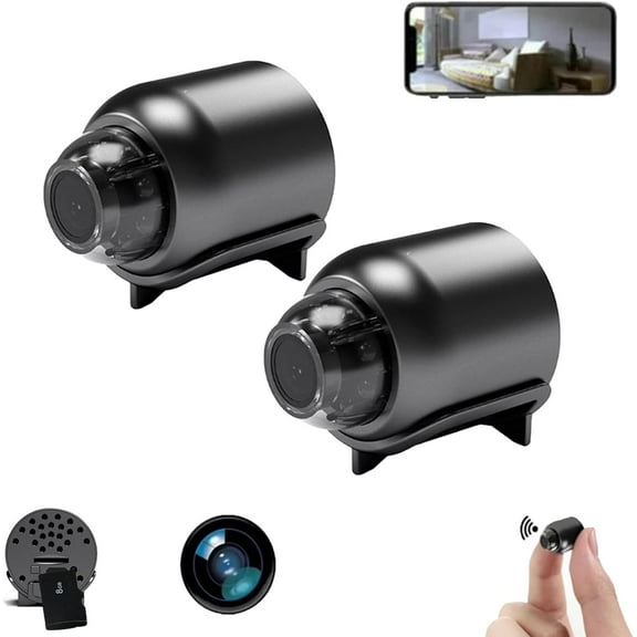 Mini Full HD 4k Security Camera, Mini Wireless WiFi Camera 1080p Hd