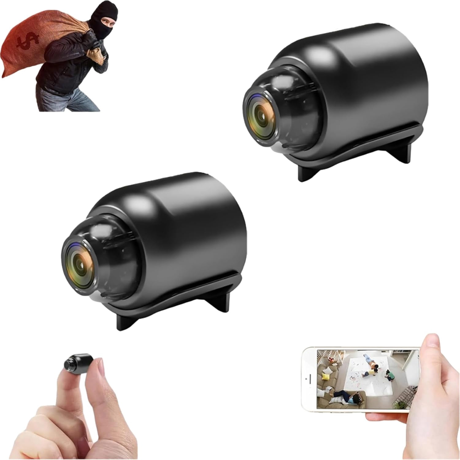 Picture Idea: Mini Full Hd Security Camera 1080P Hd Mini WiFi Hidden