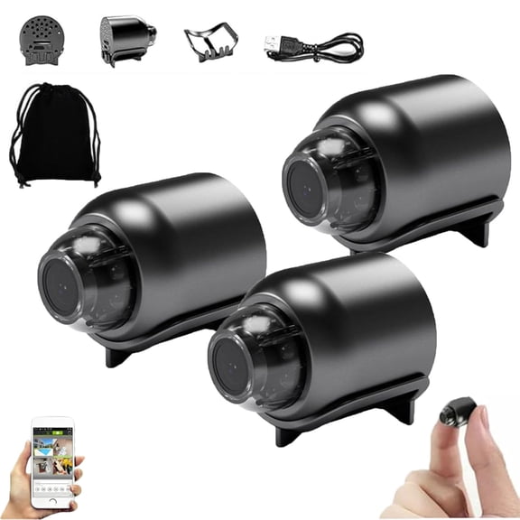 Mini Full HD Security Camera, Mini Full HD 4k Security Camera, minis 4g Wireless Wifi Camera, Smart Remote Minis Surveillance Cameras, Motion Detection, Night Vision for Home,Warehouse,Shop