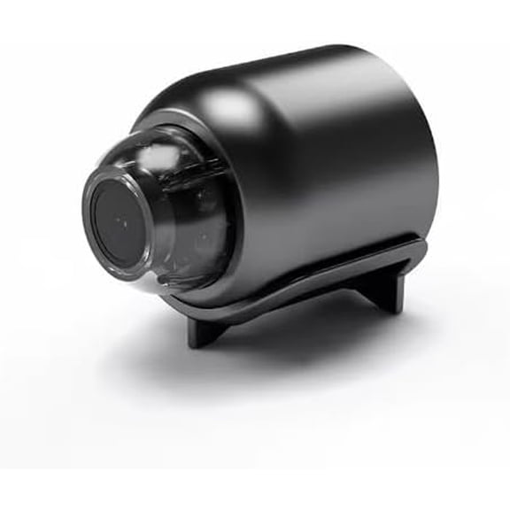 Mini Full HD Security Camera, Wireless Camera with Remote View, Portable Small Nanny Cam with Night Vision, Compatible with Android and iOS