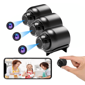Mini Full Hd 4k Security Camera With Ap Hotspot, Synchronized Audio and Video, Supports Remote Viewing, and Can Be Used for Car Security, Etc.