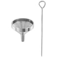 thumbnail image 1 of Mini Funnels Set Stainless Steel Urn Funnel Filler Kit for Cremation Jewelry Ashes y11744, 1 of 8