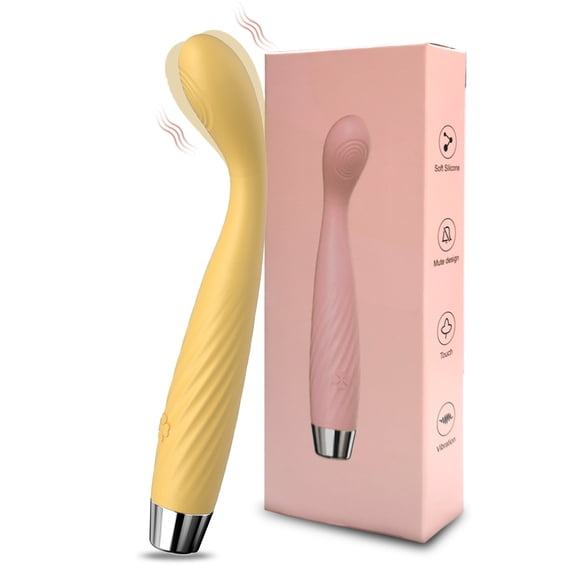 Mini G-Spot Finger Vibrator Sexy Toys Vibrators for Women Female Adult Stimulator Rose Vibrator Yellow