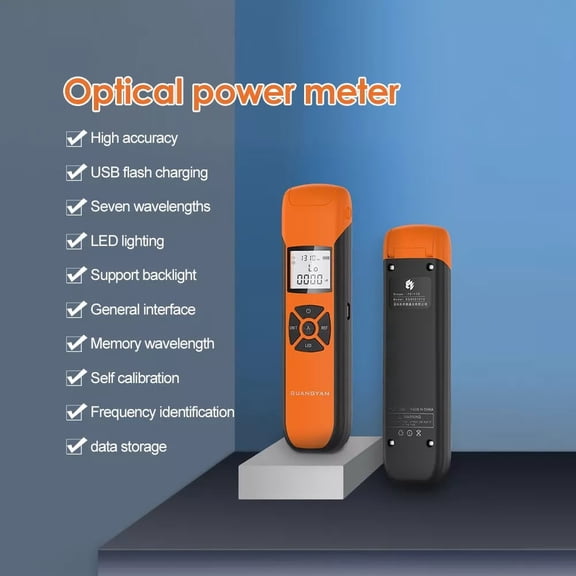 Mini G10 Rechargeable Power Meter Fiber Optic Tool OPM FTTX