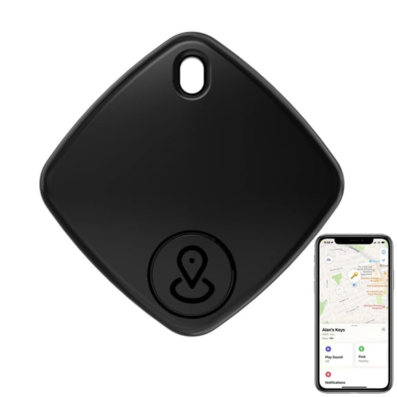 Mini GPS Global Pet Tracking Tag Smart Anti-Lost Waterproof Real-Time Locator Compatible with Apple