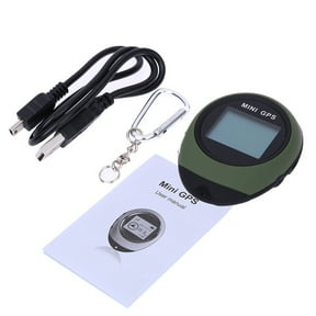 Mini GPS Tracker Locator Finder Navigation Receiver Handheld USB Rechargeable with Electronic Compass for Outdoor Travel