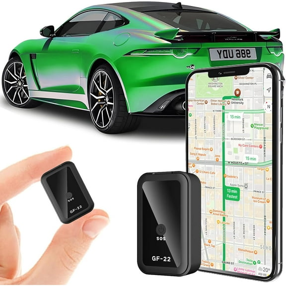 Mini GPS Tracker No Monthly Fee Real Time Magnetic GPS Tracking Device for Kids, Dogs, Trucks/People with Global Coverage Location Tracker