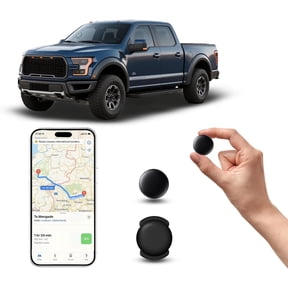 Mini GPS Tracker for Vehicles  Hidden Car Tracker Device, Real-Time GPS Tracking for Kids, Car, Pets, No Monthly Fee, Works with Apple Find My, Vehicle Locator, No SIM Required