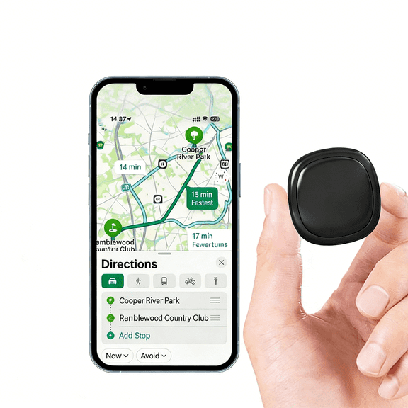 Mini GPS Tracker for Vehicles-Tracker Device for Vehicles No Subscription No Monthly Fee Real-Time Car Tracker Device Hidden Magnetic Tracking for Cars Dogs