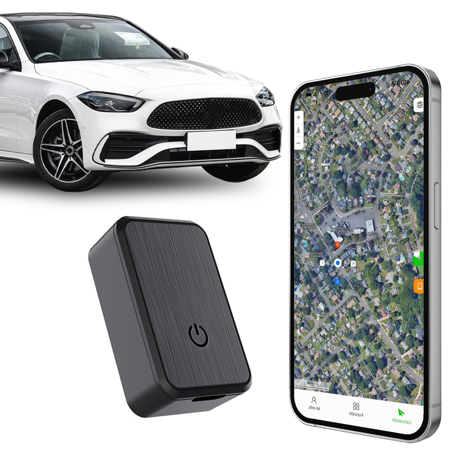 Mini GPS Tracker for Vehicles, Portable Magnetic Car Tracking Device ...