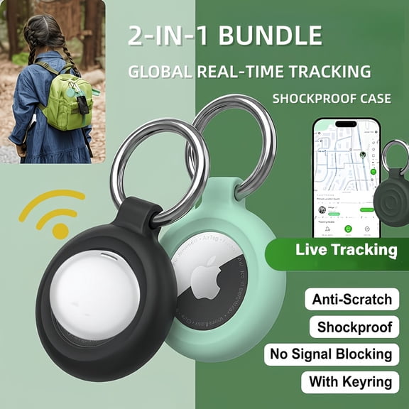 Mini GPS Tracking Device, Multi-Mode 6-Way Positioning, Unlimited Tracking Distance, Real-Time Global Locator for Luggage Bags Vehicles and Personal Belongings