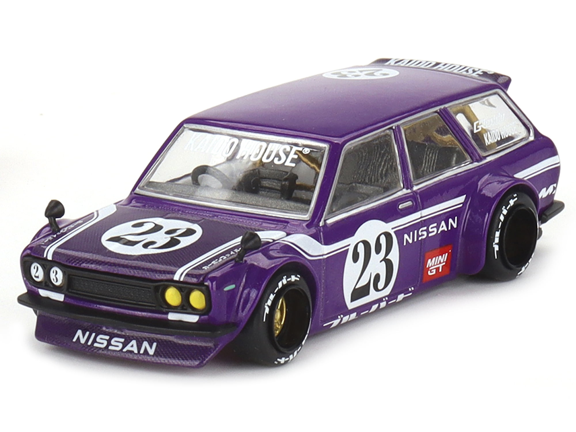 MINI GT 1/64 - DATSUN 510 Wagon Carbon Fiber V1 - Walmart.com
