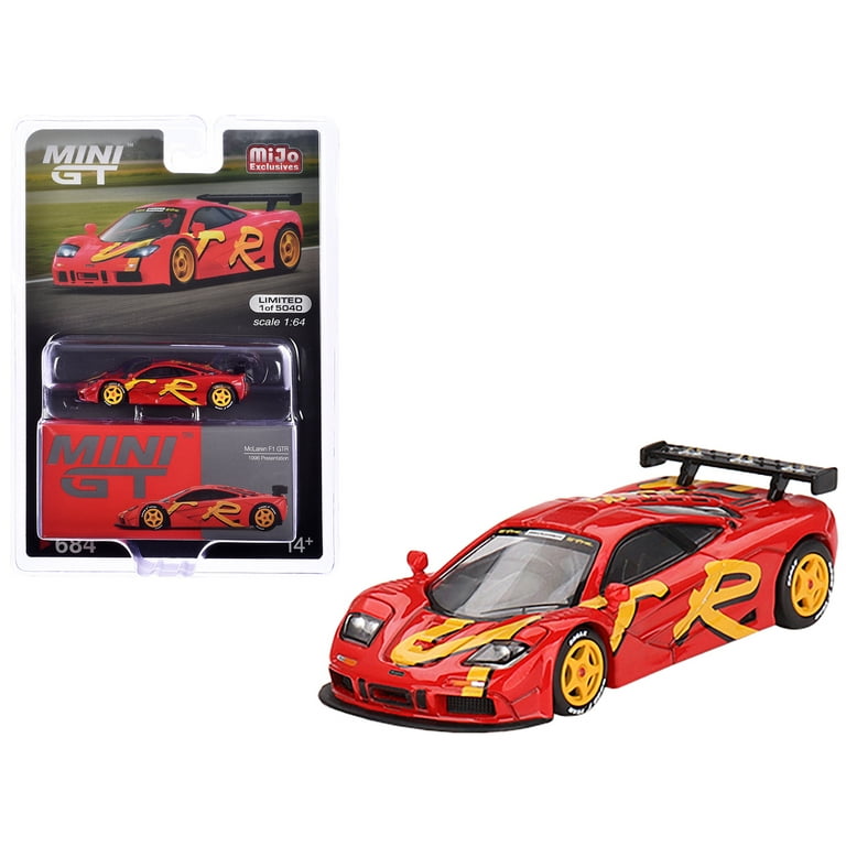 Mini GT McLaren F1 GTR 1996 Presentation - Walmart.com